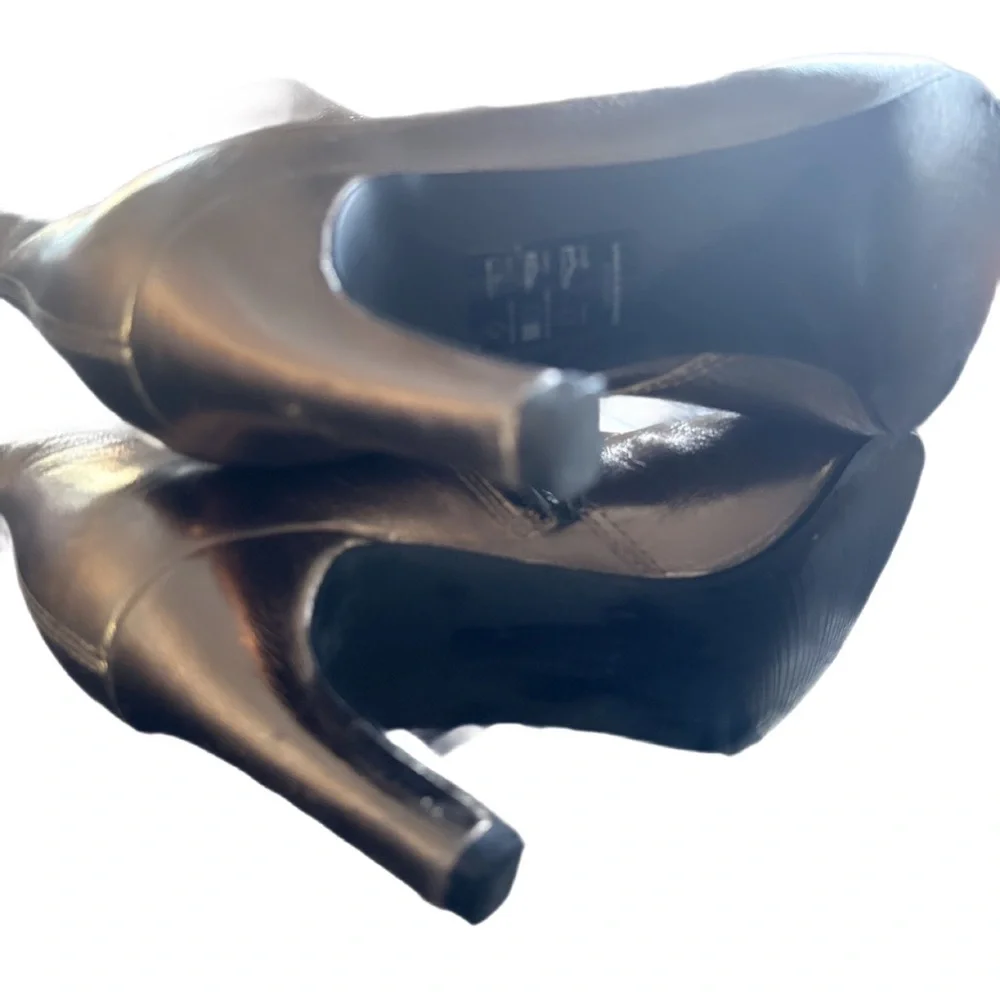 vagabond shoemakers metallic bronze ankle boots – size 38 (us 7) - Picture 6 of 12